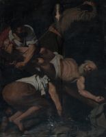 Copia del martirio di S. Pietro del Caravaggio