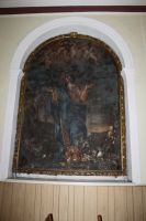 Particolare tela del XVIII secolo raffigurante al Madonna
