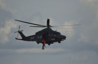 Naxos Air Show - HH139A in operazione di Ricerca e Soccorso (SAR)