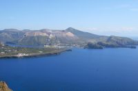 Da Lipari vista panoramica di Vulcano
