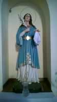 Statue Santi Chiesa Annunziata - Motta Camastra
